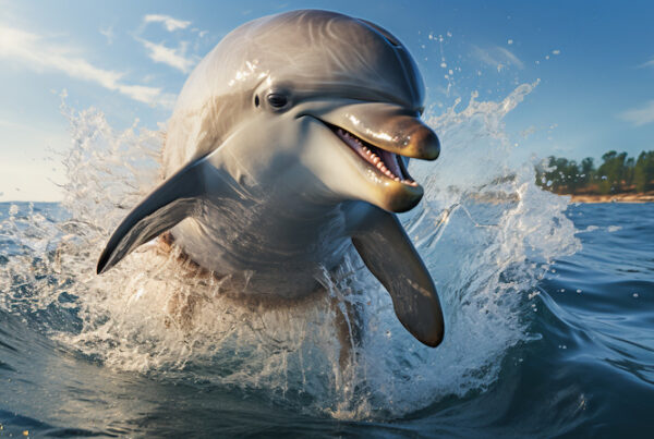 grand dauphin saute